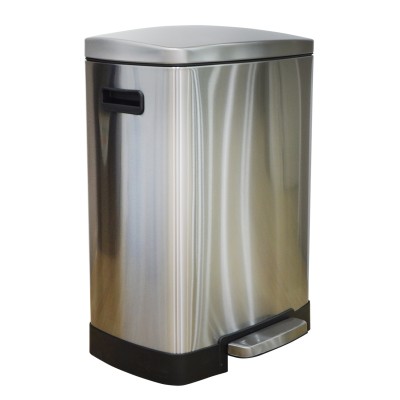Stainless Steel 50 ltr. Softclose pedal bin 